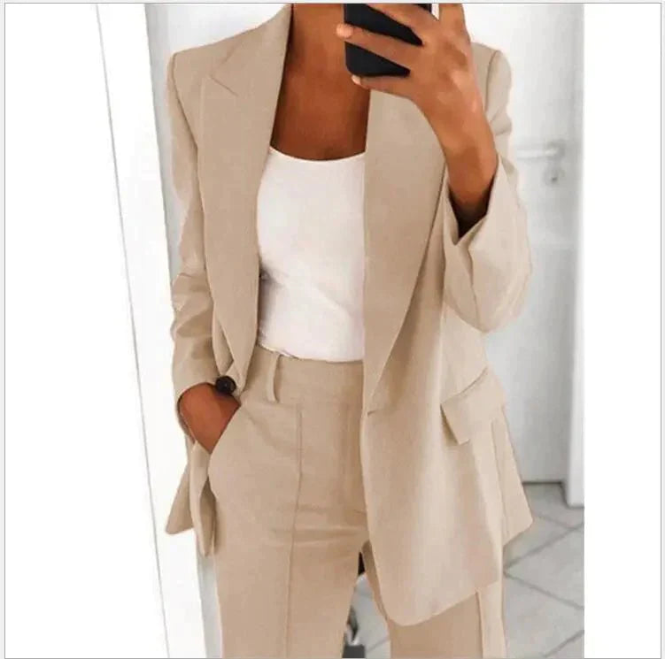 Eva™ Formele blazer en broek set