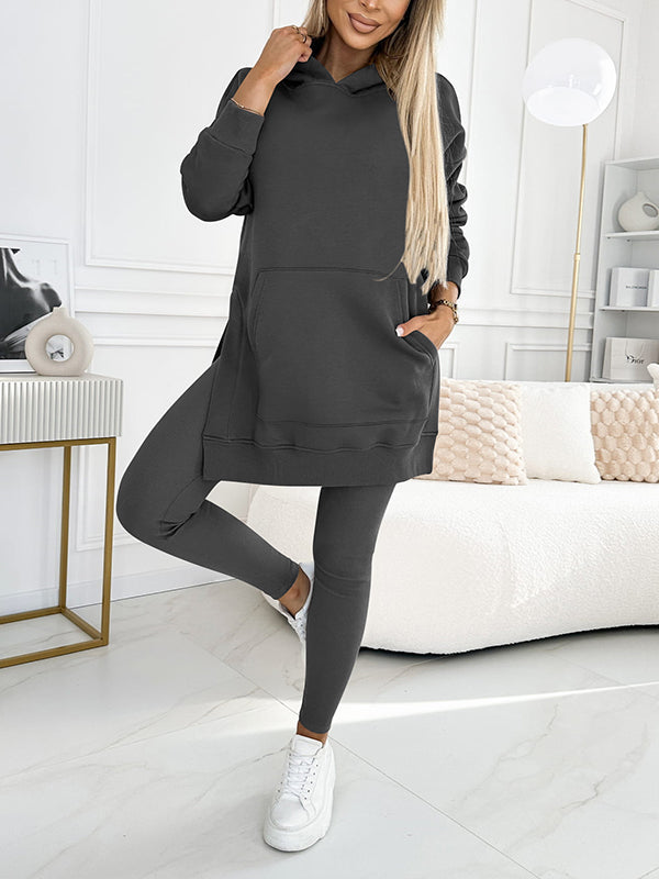 Lia™ plus size hoodie en leggingset