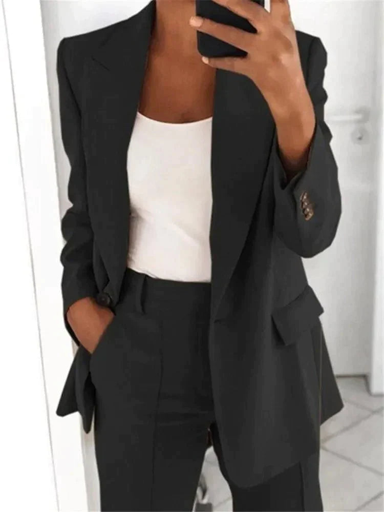 Eva™ Formele blazer en broek set