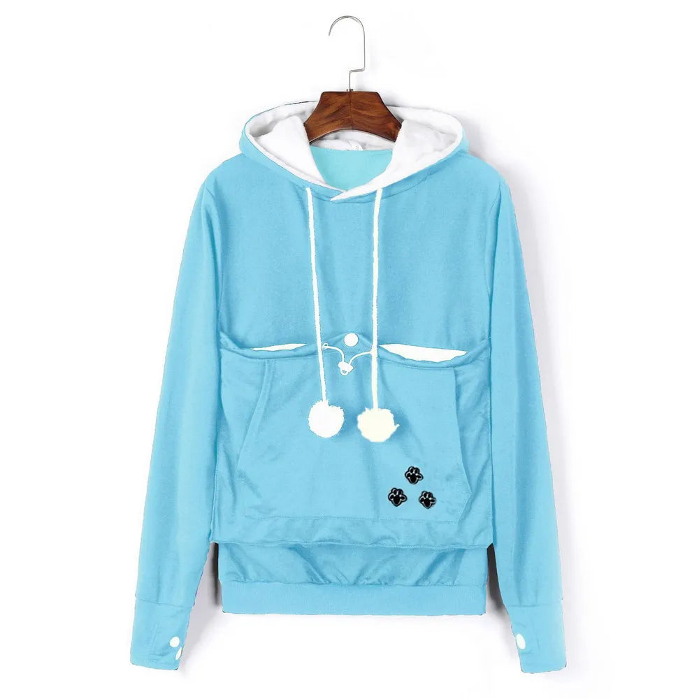 Irma™ Casual hoodie met zak aan de voorkant