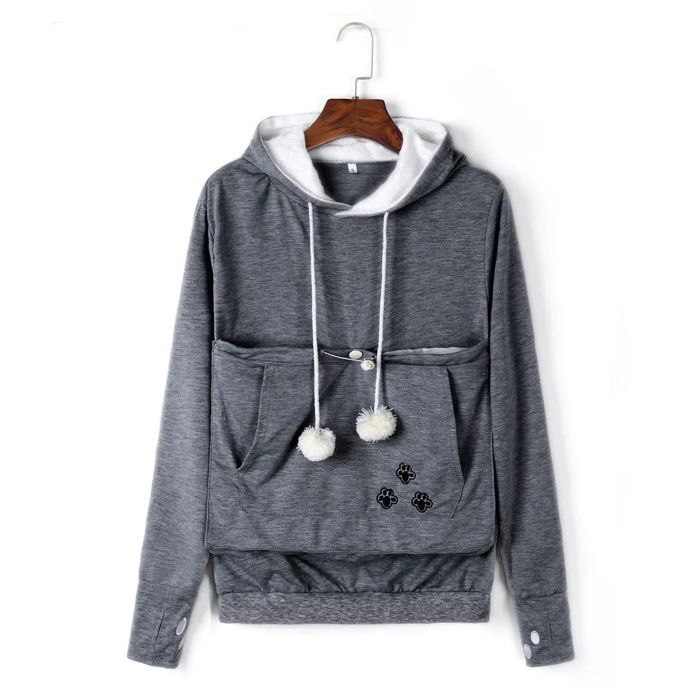 Irma™ Casual hoodie met zak aan de voorkant