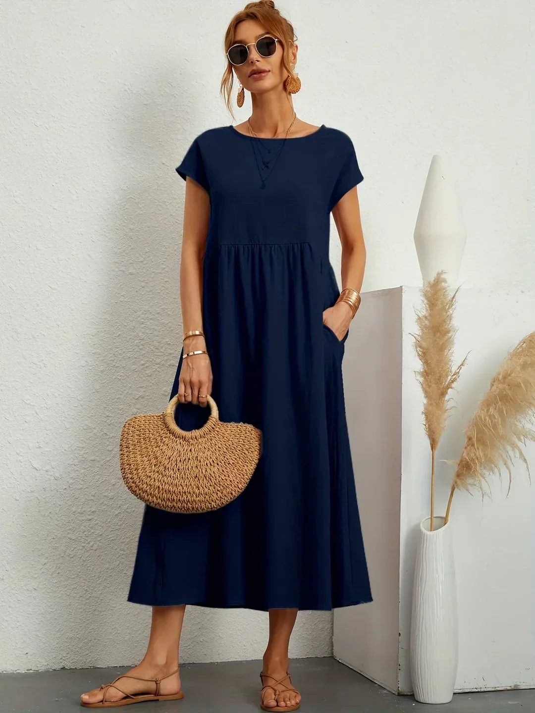 Bianka™ Casual midi-jurk