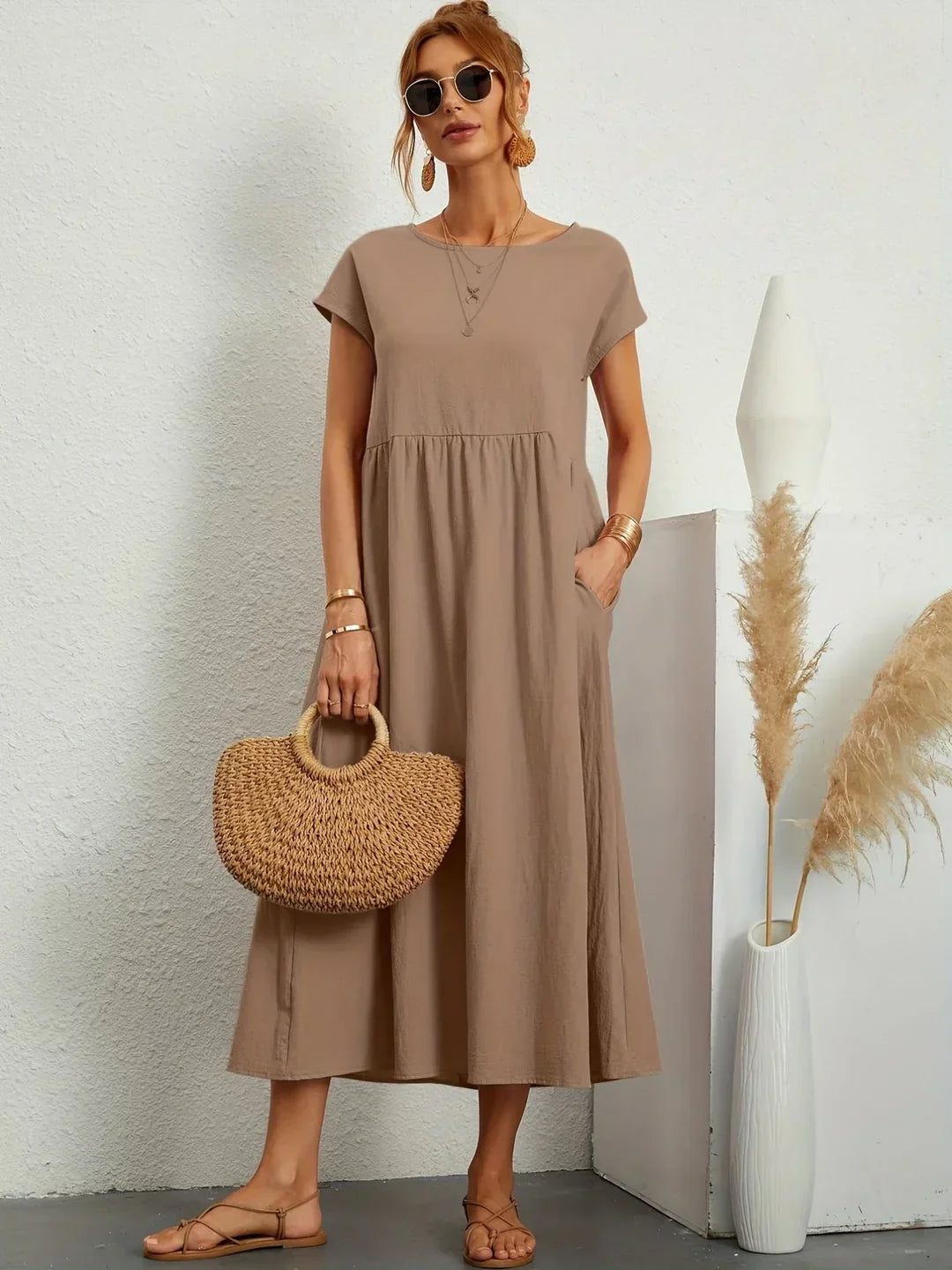 Bianka™ Casual midi-jurk