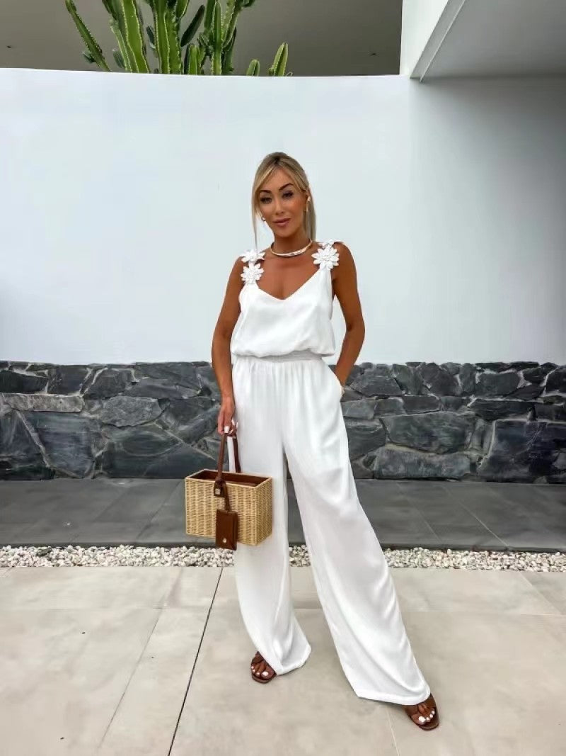 Ada™ Casual mouwloze jumpsuit