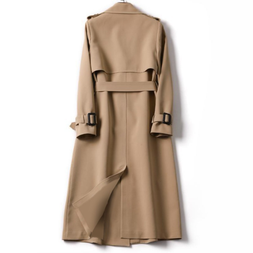 Freya™ Trenchcoat met twee rijen knopen