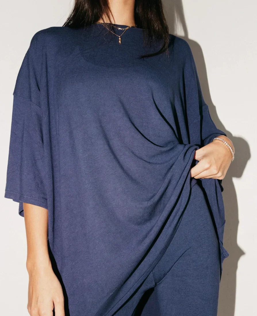 Camilla™ Comfortabel oversized shirt en shortset