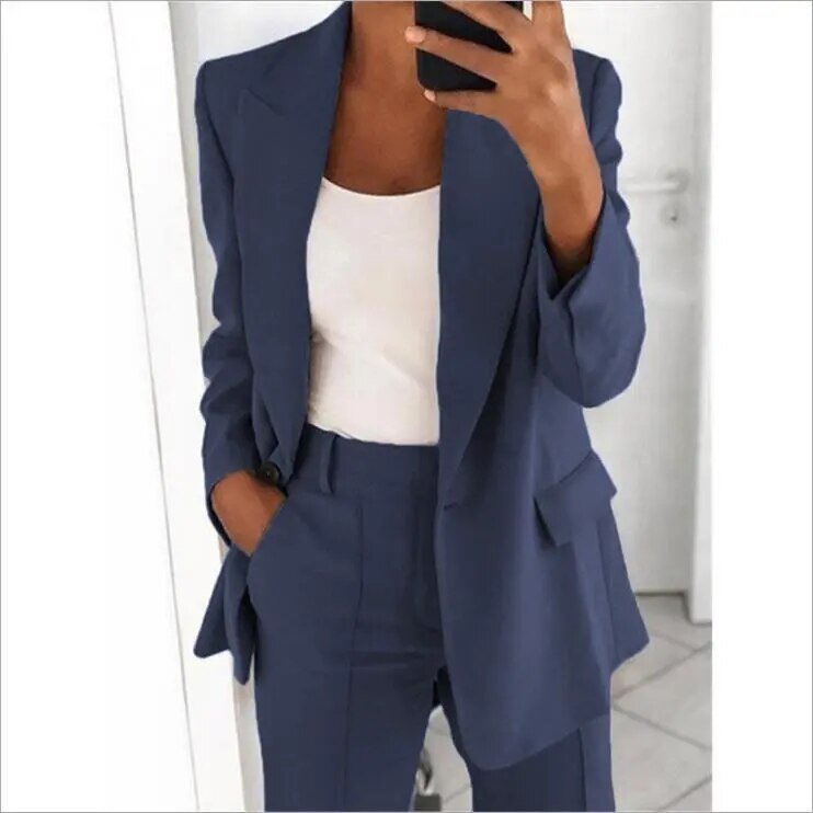 Eva™ Formele blazer en broek set