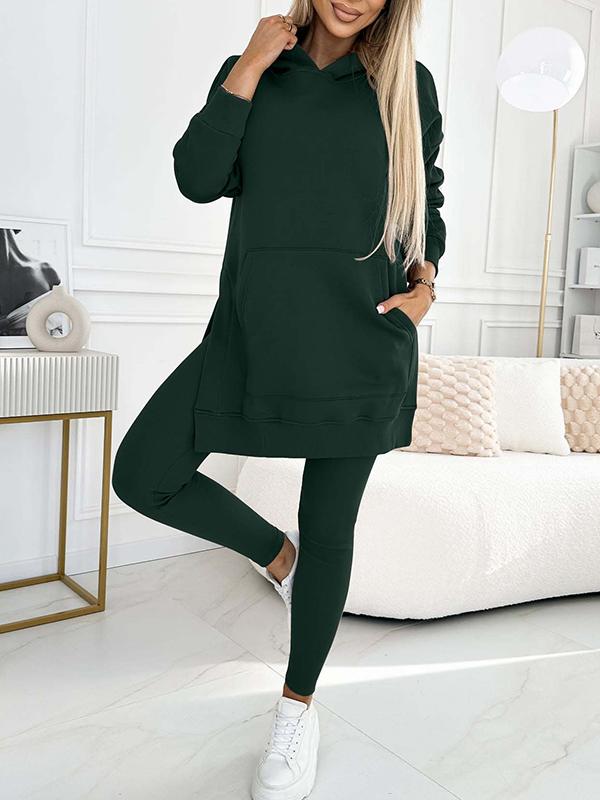 Lia™ plus size hoodie en leggingset