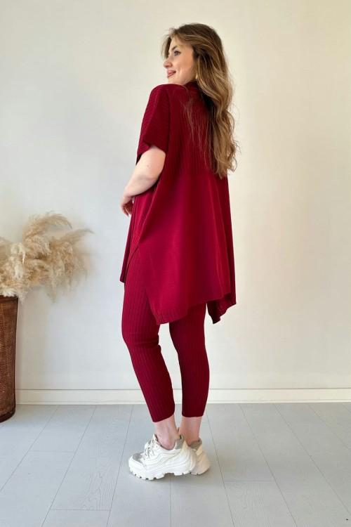 Dora™ Casual oversized blouse en leggingset