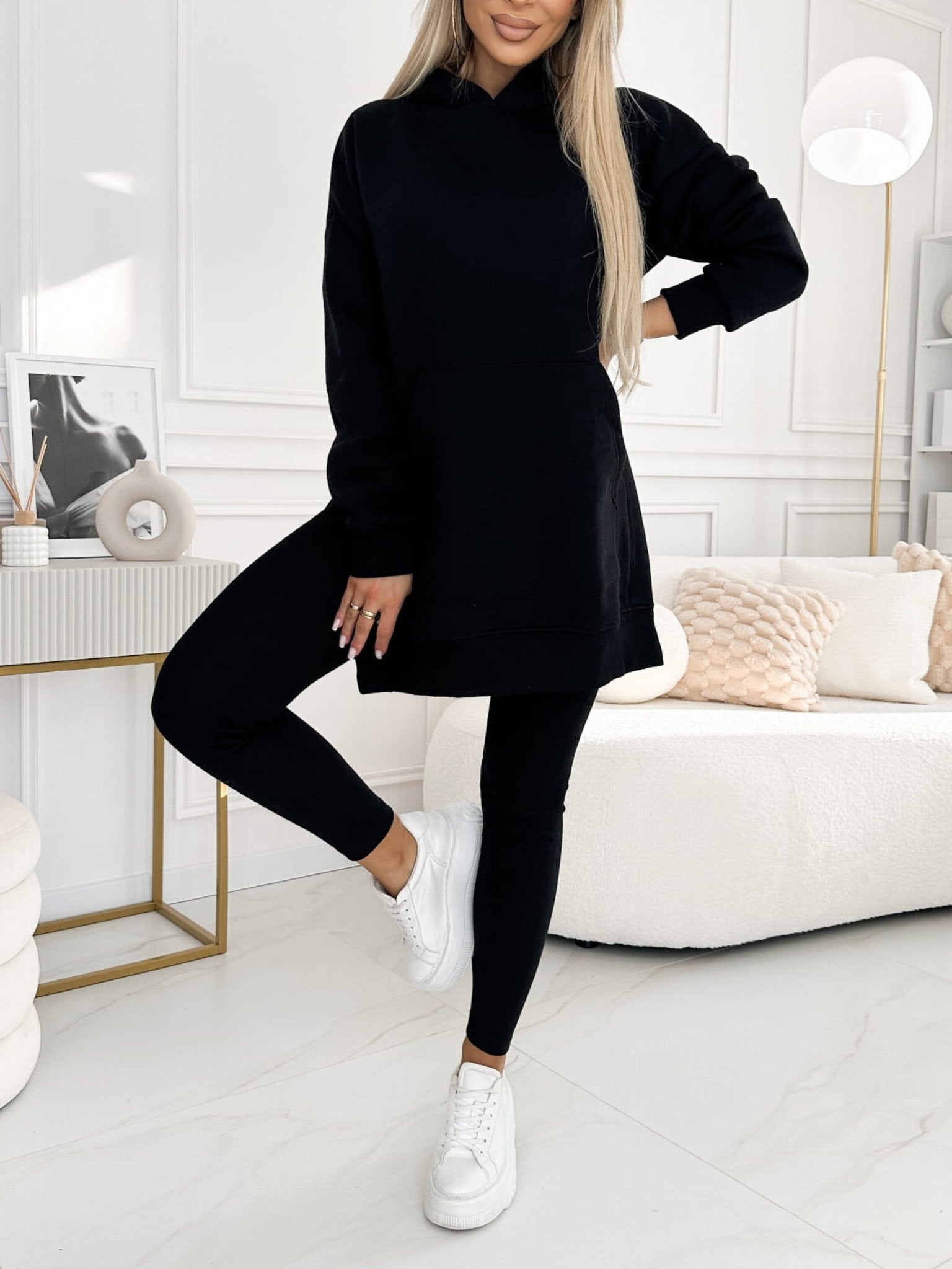 Lia™ plus size hoodie en leggingset