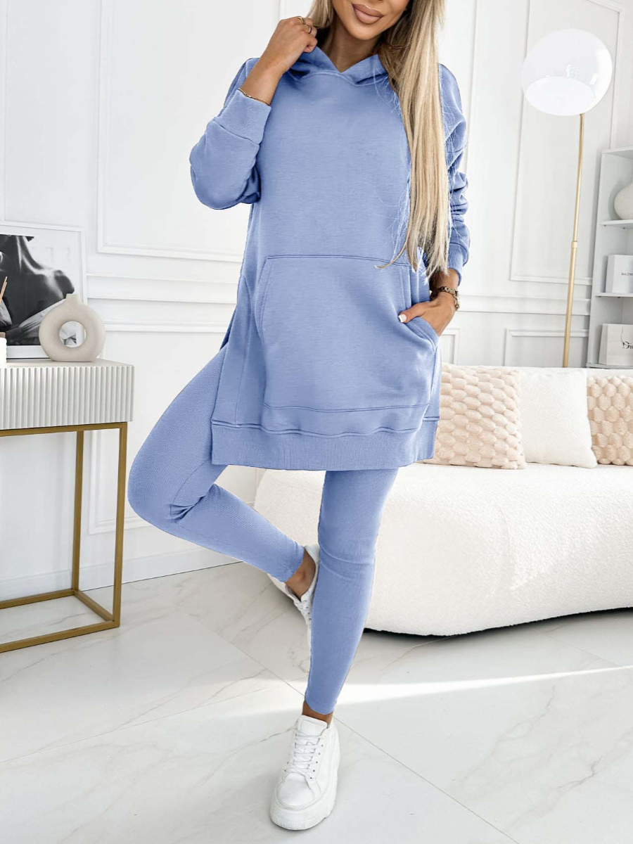 Lia™ plus size hoodie en leggingset